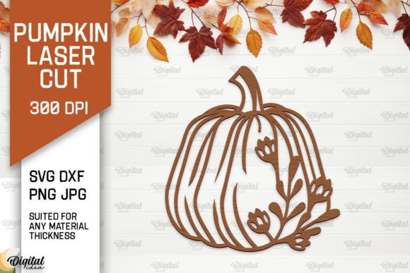 Autumn Pumpkin Wall Decor Laser Cut: A Creative Asset