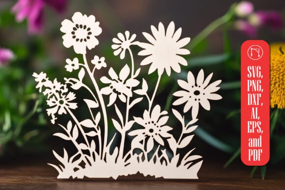 Beautiful Wildflower Design for Your Next Craft Project