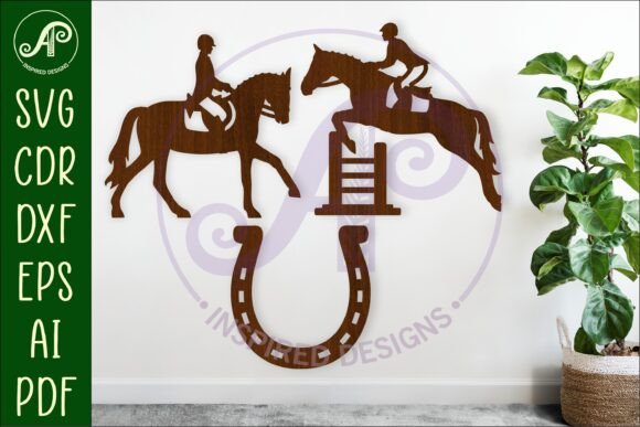 Horse Riding SVG Bundle: 3 Dynamic Designs