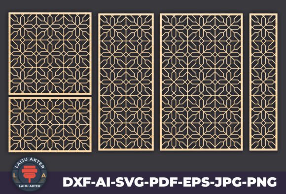 Laser Cut Decorative Panels Bundle 36: Elevate Your Design Projects