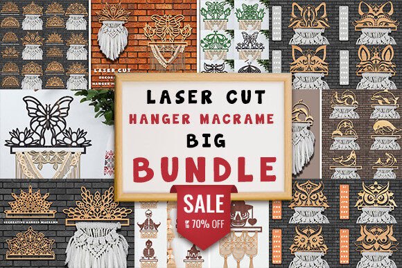Laser Cut Hanger Macrame Svg Bundle: Creative Design Guide