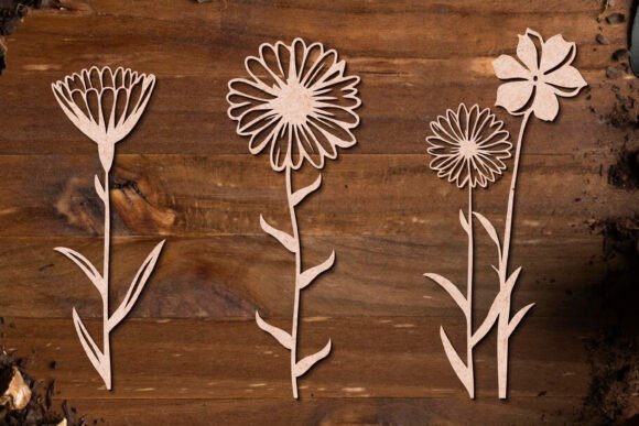 Laser Cut Wildflowers SVG: Create Stunning Paper Art